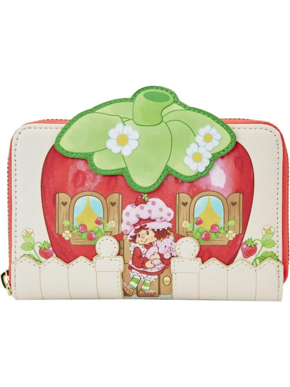 Adorable Strawberry Shortcake Zip Around Wallet | Cute & Functional Accessory